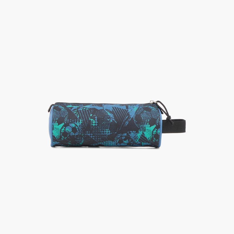 Roll road Pouch - Soccer - 1Cmprt - Printed  (Polyester) Blue \ 23X9X9Cm - Image 3